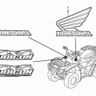 TRX500FPA Emblem@mark