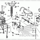 TRX500FPA Карбюратор
