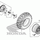 TRX250TE Переднее колесо
