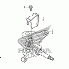 TRX450ER Кулак поворотный