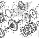 TRX420FA Сцепление