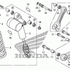TRX450ER Задний амортизатор