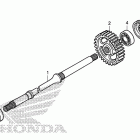 TRX500FPA Вал ведущий