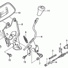 TRX500FE Рычаг переключения