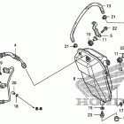 TRX400X Масляный картер