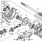 TRX500FPA Редуктор