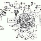 TRX420FPM Головка цилиндра