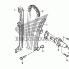 TRX680FA Цепь ГРМ и натяжитель