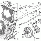 TRX420FPM Радиатор