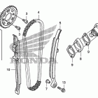 TRX450ER Цепь ГРМ и натяжитель