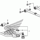 TRX250TE Передний рычаг
