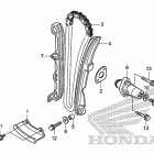 TRX500FPA Цепь ГРМ и натяжитель