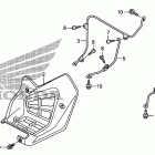 TRX250X Splash guard