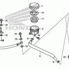 TRX420FA Задний тормозной цилиндр