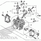 TRX420FA Корпус Дросселя