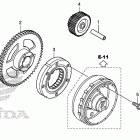 TRX500FE Пусковой механизм