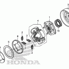 TRX420FA Муфта стартера