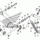 TRX450ER Глушитель