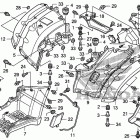 TRX680FA Заднее крыло