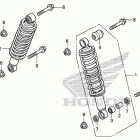 TRX420FPM Передние аммортизаторы