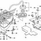 TRX680FA Топливный бак