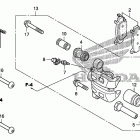 TRX680FA Передний тормозной суппорт