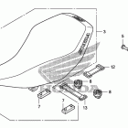 TRX400X Сидение