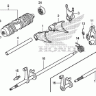 TRX500FE Gear shift fork