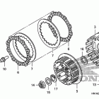 TRX400X Сцепление