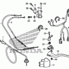 TRX250X Рычаги & переключатели & тросы