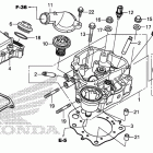 TRX420FA Головка цилиндра