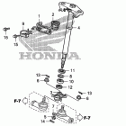 TRX680FA Рулевой вал