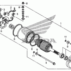 TRX250X Стартер