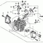 TRX420FPM Корпус Дросселя