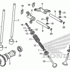 TRX420FPM Распределительный вал и клапана
