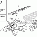 TRX400X Наклейки