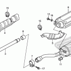 TRX500FE Глушитель