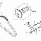 TRX420FA Цепь ГРМ и натяжитель