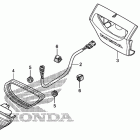 TRX250TE Фонарь задний