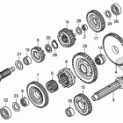 TRX500FE Трансмиссия