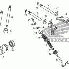TRX250X Распределительный вал
