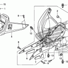TRX400X Заднее крыло