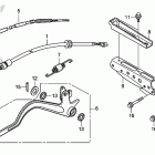 TRX500FPA Педали и подножки