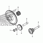 TRX250TE Пусковой механизм