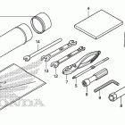 TRX500FE Инструмент