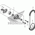 TRX250TE Масляный насос
