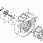 TRX400X Переднее колесо
