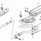 TRX420FPM Глушитель