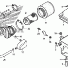 TRX400X Воздухозаборник