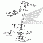 TRX420FA Steering shaft (trx420fa)